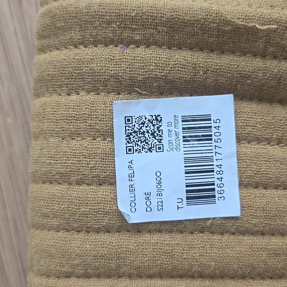 Sézane Felipa Necklace – Gold-Plated Statement Chain, Sold Out! , VGUC, - Picture 8 of 15